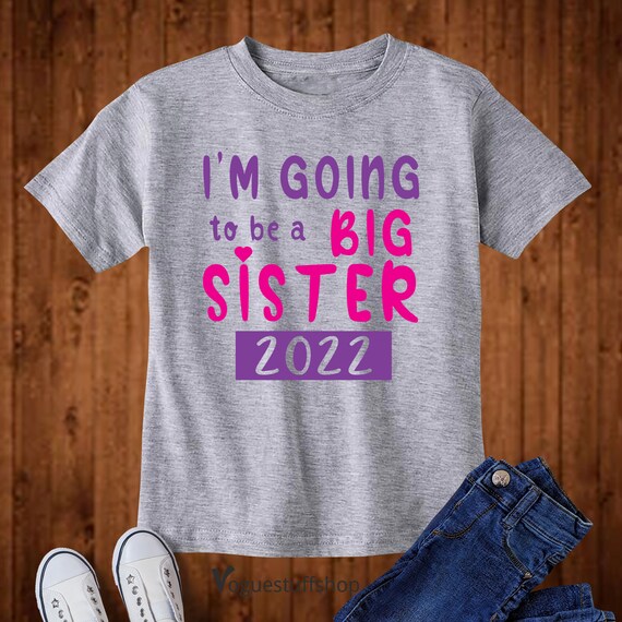 Big Sister 2022 Kids T Shirt Baby 