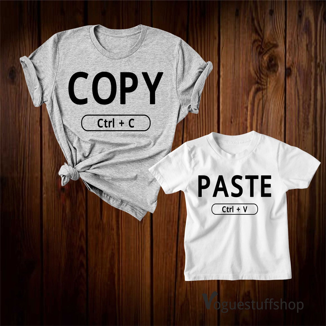 Copy and Paste Matching T Shirt Copy Paste T-shirt Mothers Day | Etsy