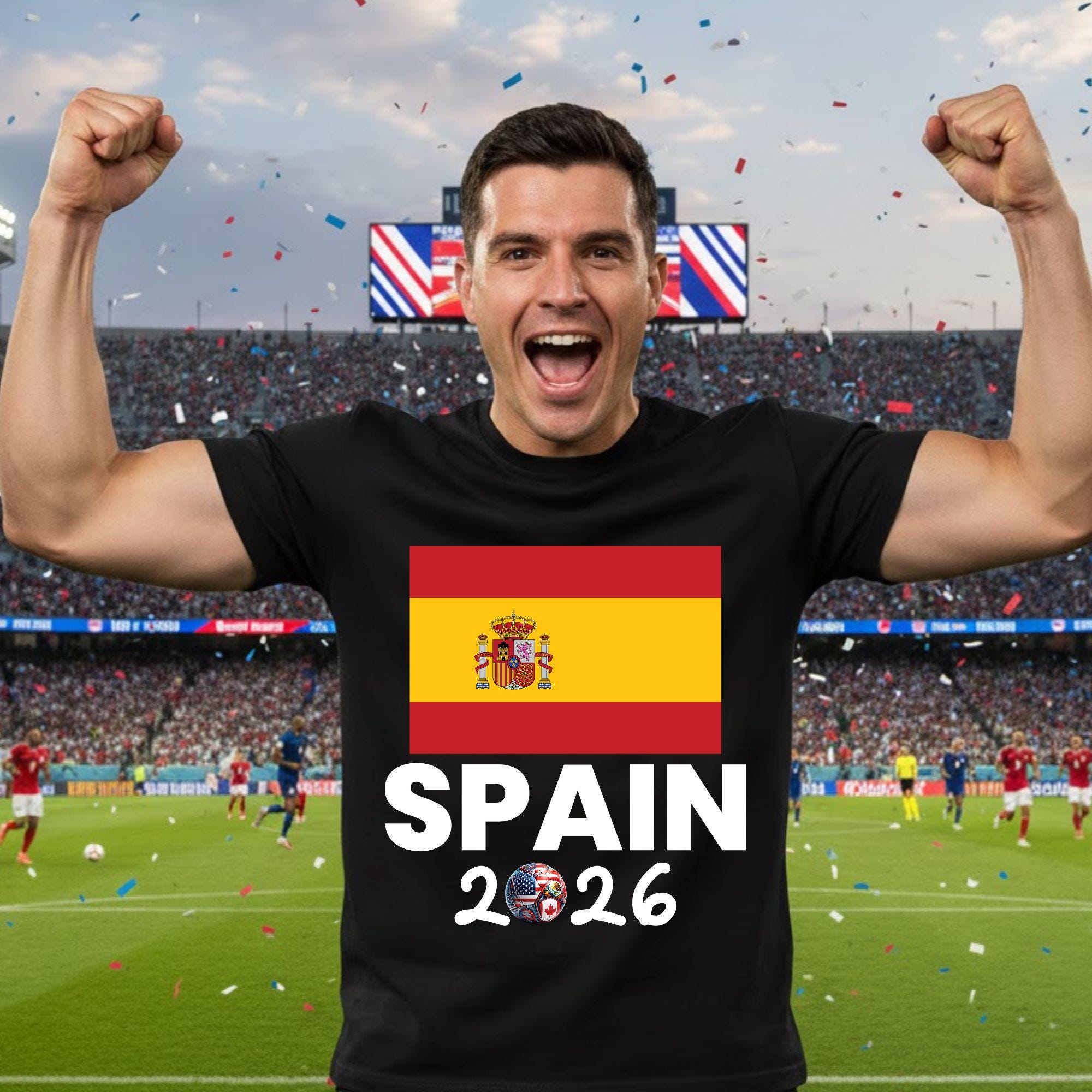 Tshirt World Cup 2026 Spain - Etsy