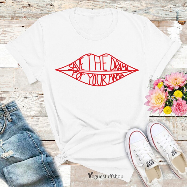 Save the Drama for Your Mama T Shirt Friends Tv Show Rachel - Etsy UK