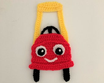 Cosy Coupe Car Crochet Applique Pattern Instant Pdf Download