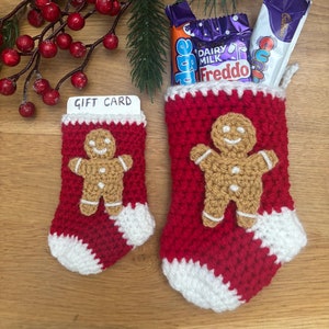 Gingerbread Man Stocking Pattern Instant Pdf Download