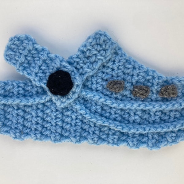 Croc Crochet Applique Pattern Instant Pdf Download