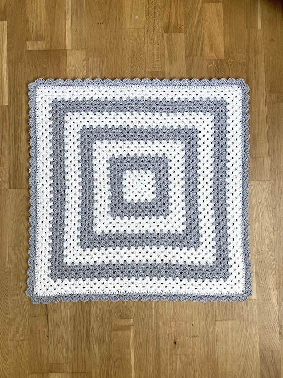 Granny Square Blanket Crochet Pattern Instant Pdf Download - Etsy
