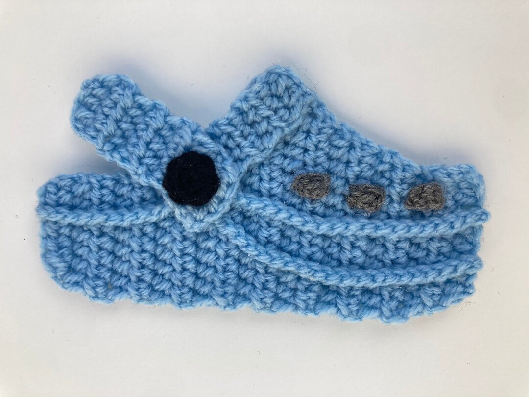 Croc Crochet Applique Pattern Instant Pdf Download - Etsy