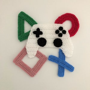 Gamer Crochet Applique Pattern Instant Pdf Download