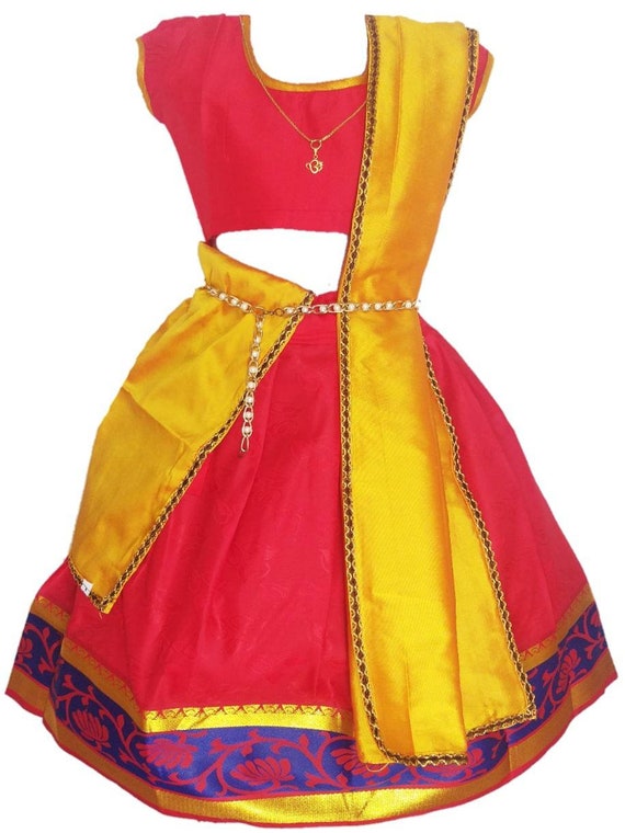 Pattu pavadai for new born babies, traditional wear kids girls from 0