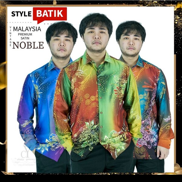 Batik shirt / malaysia goverment wear / muslim wear / hawaii shirt