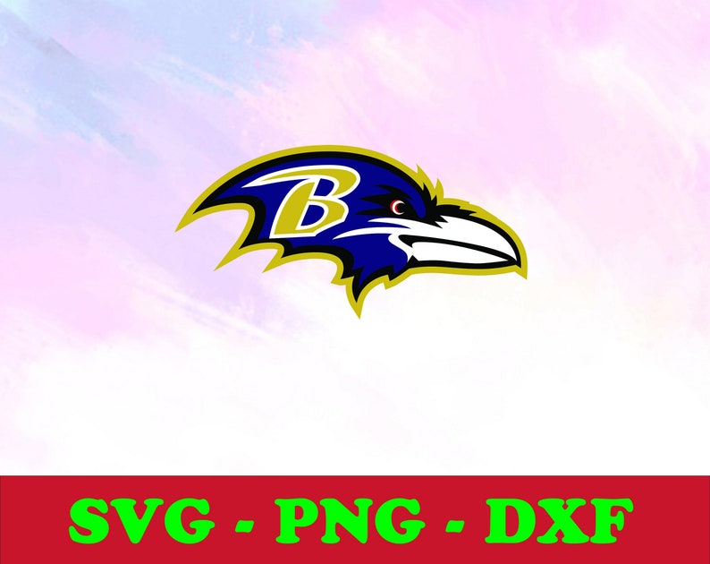 Baltimore Ravens svg dxf png NFL logo svg dxf png NFL | Etsy