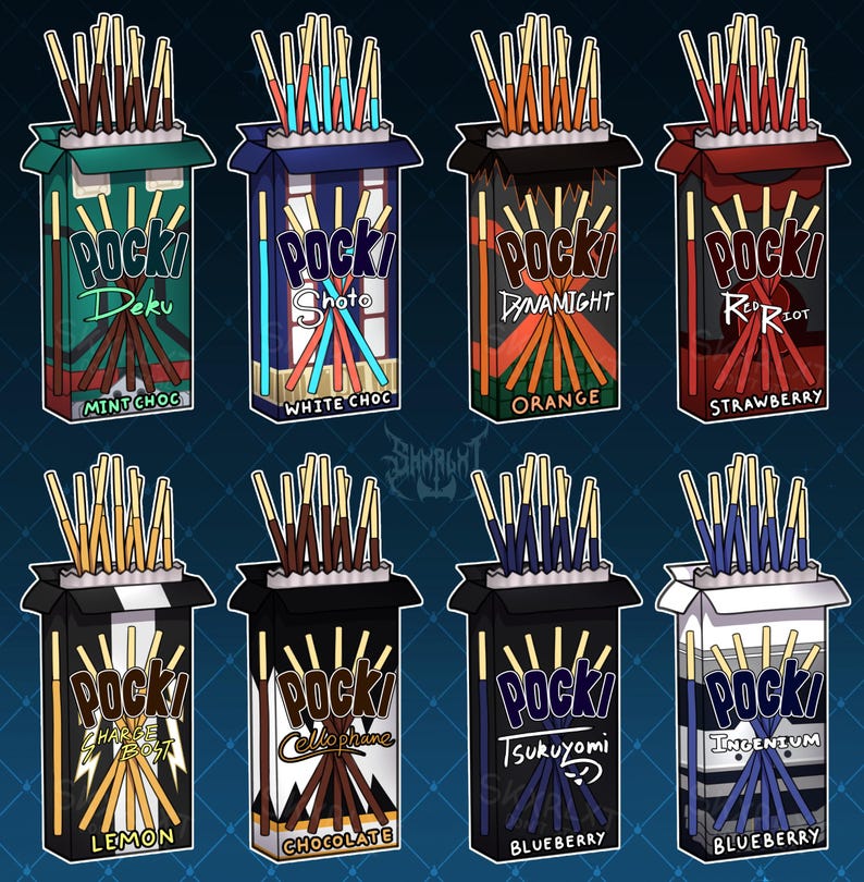 Pro-hero & Villain MHA [STICKERS] - Etsy