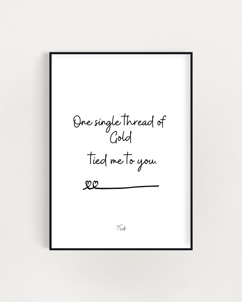 One Single Thread of Gold Tied Me to You Invisible String Lyrics Taylor