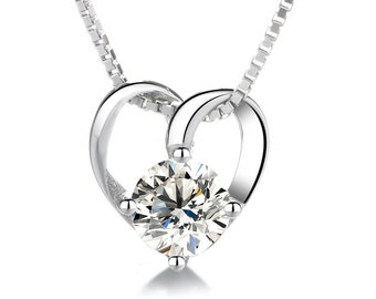 925 silver heart pendant: Elegant piece of jewelry for your necklace. Made with attention to detail. Unique and timeless. #Pantercats