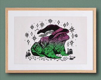 ポーションセラー - オリジナルリノプリントまたはデジタルプリント