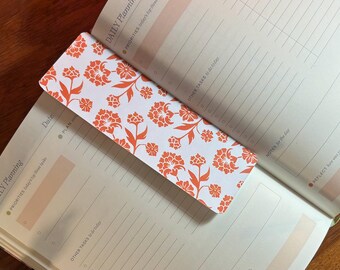 Illustrated Whimsical Bookmarks- ‘Morning Marigolds’