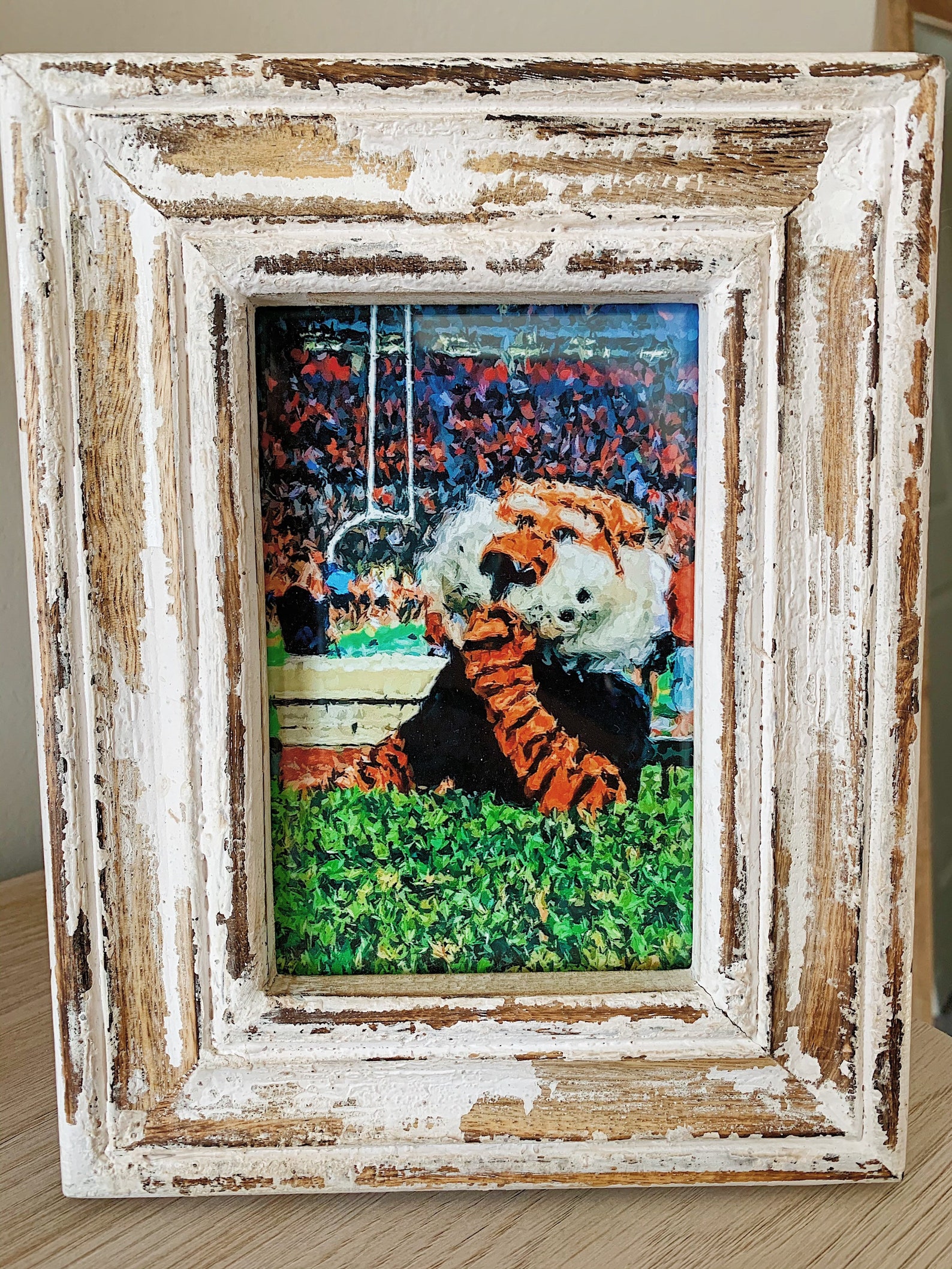 Auburn Aubie the Tiger Print | Etsy