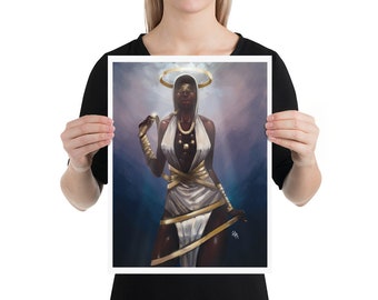 Seraph photo paper poster