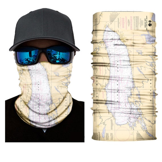 Halloween Smile Neck Gaiter Headwear Balaclava Black Bandanas For Dust UV Sun