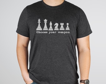 Chess T-Shirt/Funny Shirt for Chess Player/Chess Pawn Tee/Men's t-shirt/Gift for Men/Boyfriend Gift/Gift for Chess Player