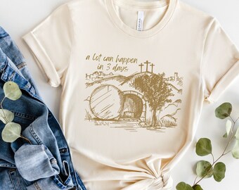 Cute Christian Shirt for a faith based Easter/Christian T-Shirt/Gift for Christians/Jesus Shirt/Funny Easter Shirt/Religious shirt/apparel