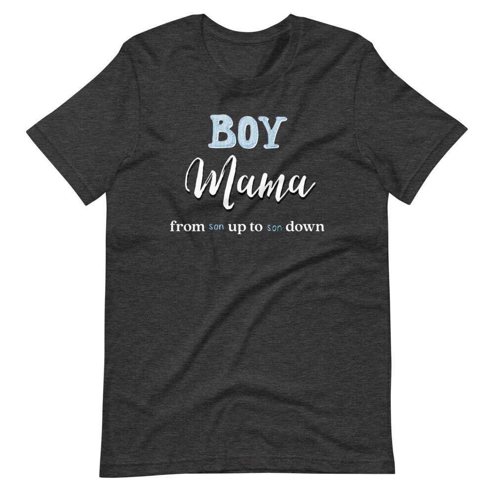 Boy Mom Shirt Funny Mom Tee Cute Mom Shirt Boy Mama Shirt Etsy