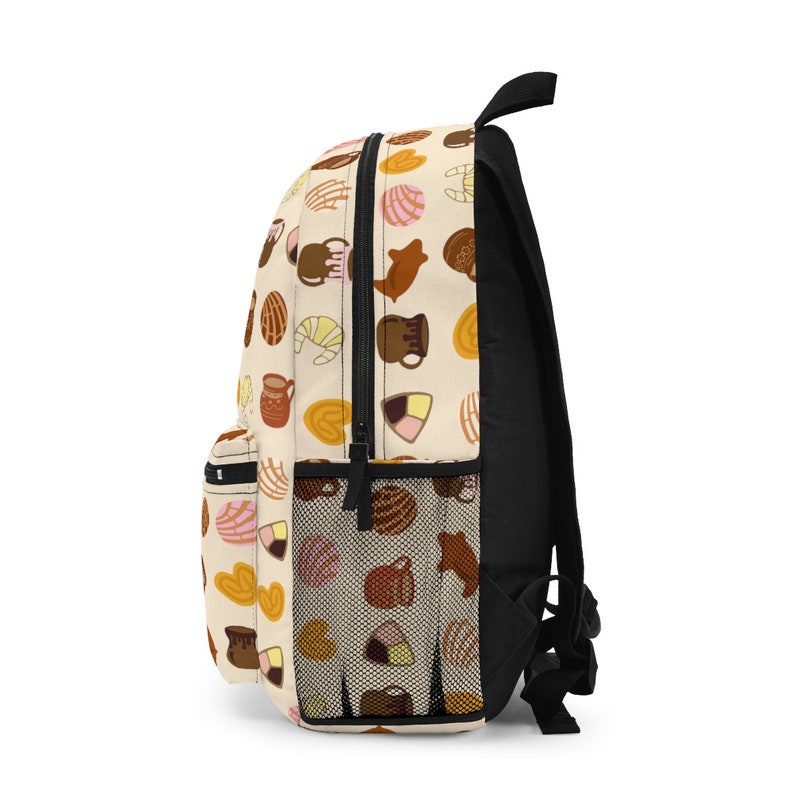 Pan Dulce Backpack/Mexican Sweet Bread Student backpack/adult backpack/Gift for Pan Dulce Lovers/Latina Pride Bag/Book Bag for Latinos image 3