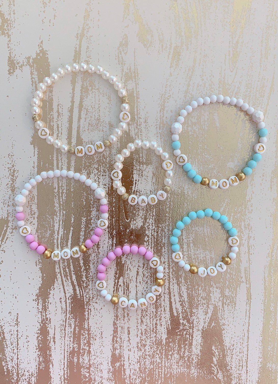 Mommy and Baby Personalized Matching Bracelets Baby Hospital - Etsy