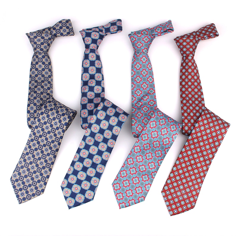 Groom Necktie,Groomsmen Neck Ties,Wedding Gifts Adult Ties Wedding Tie Gifts For Him Silk Print Neck Ties Soft Silk Neck Tie For Men