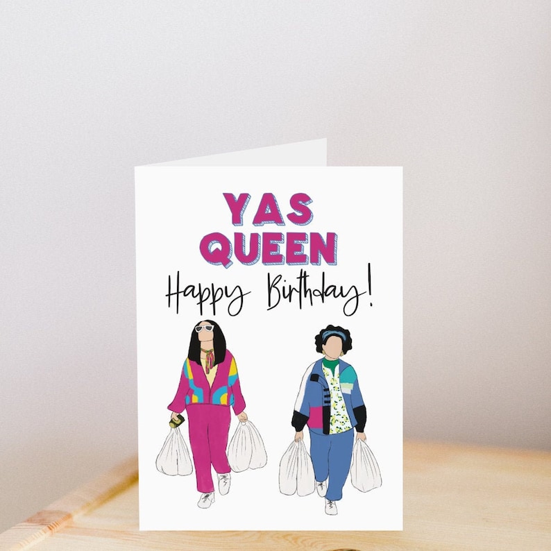 Printable Abbi and Ilana Birthday Card / Broad City / YAS | Etsy