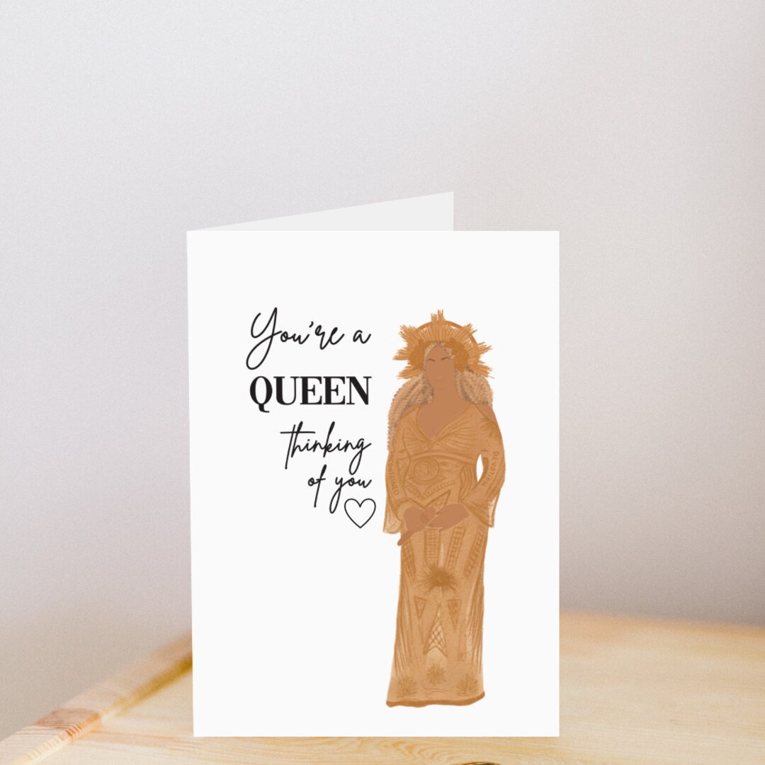 Druckvorlage Beyonce Thinking of You / QUEEN - Etsy.de