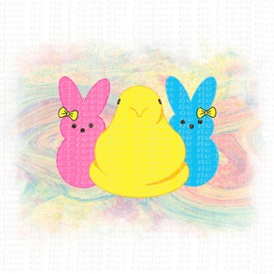 Chillin with my Peeps, Easter Peeps jpeg, Peeps Digital Download, Sublimation, Clipart, jpeg, DTF