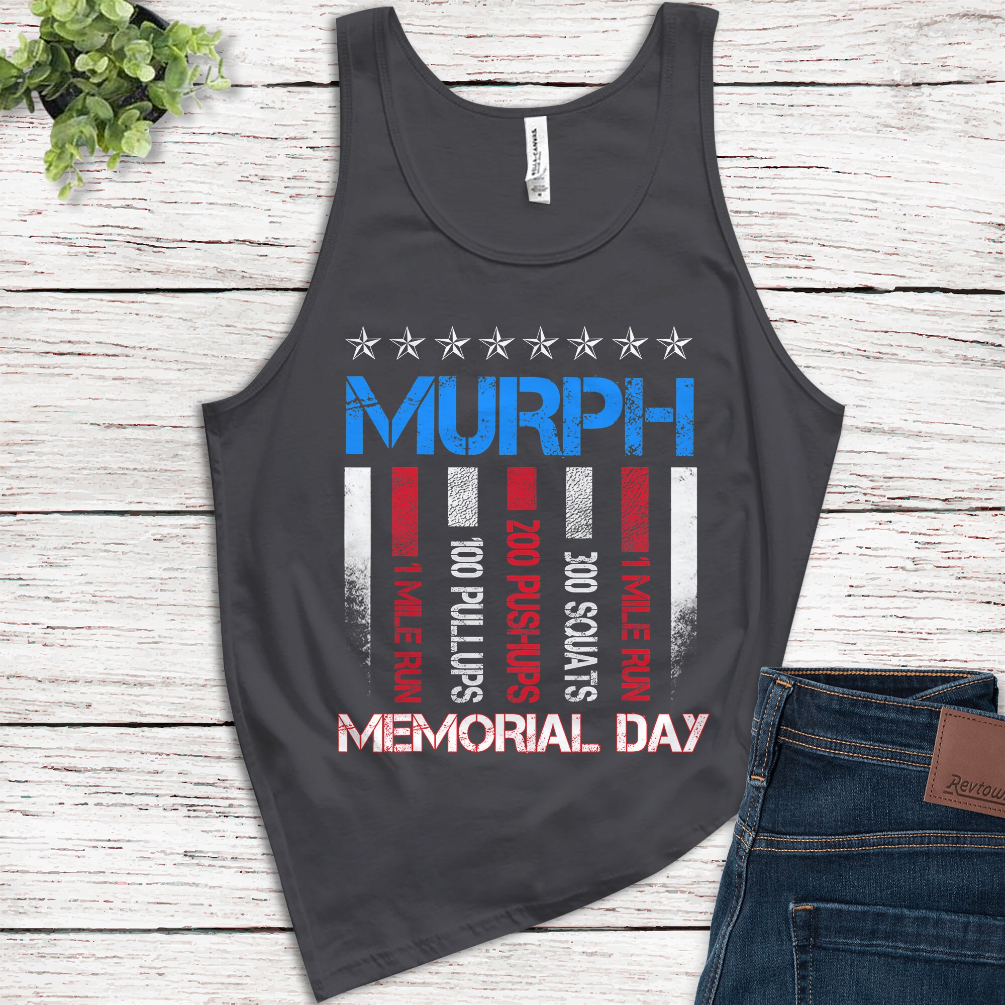 Memorial Day Murph Shirt 2021 Workout 21 Tank Top Bella | Etsy