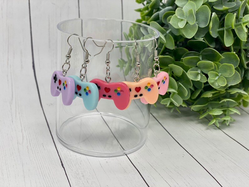 Video Game Controller Earrings Gamer Earrings
