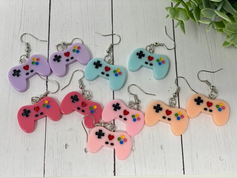 Video Game Controller Earrings Gamer Earrings