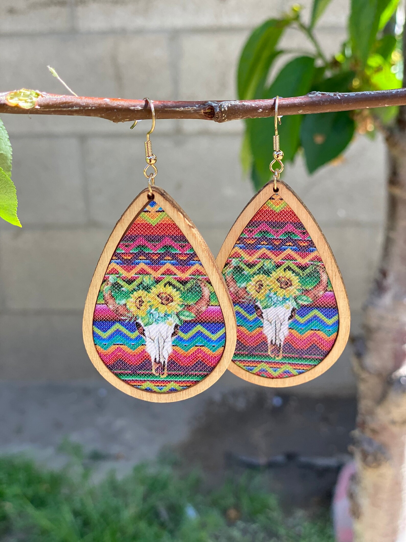 Cattle Head Earrings Ranch Earrings Cows head Earrings Etsy