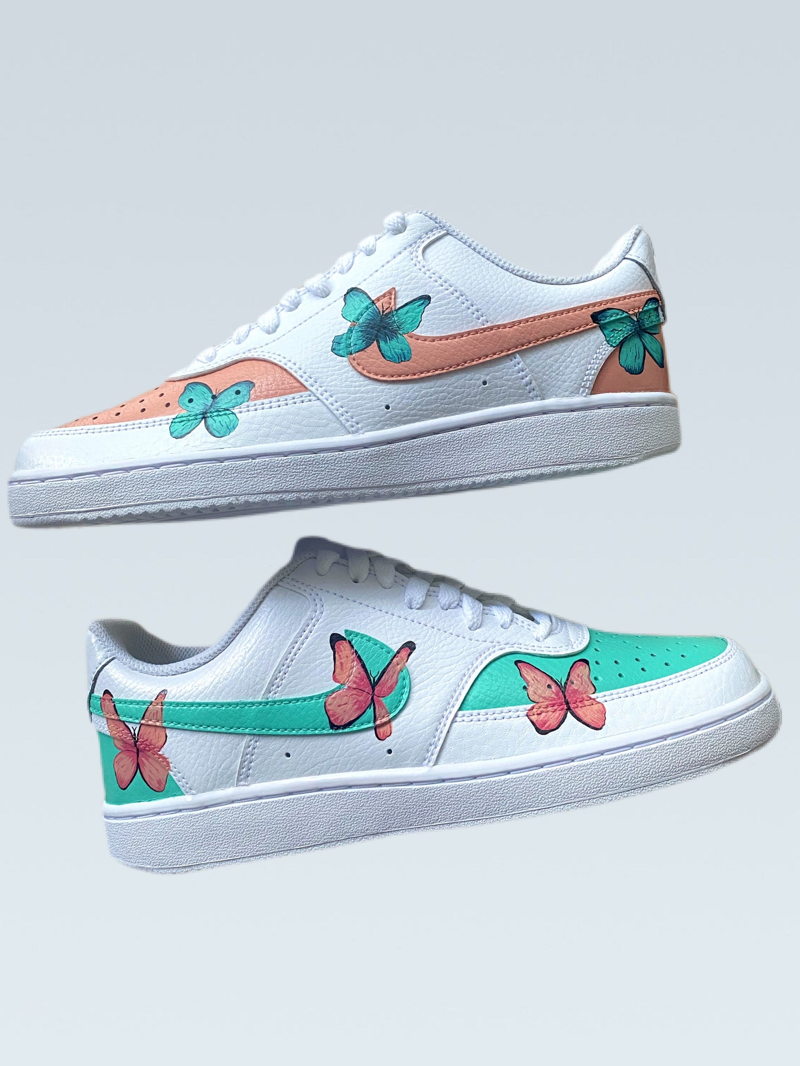 custom butterfly nikes