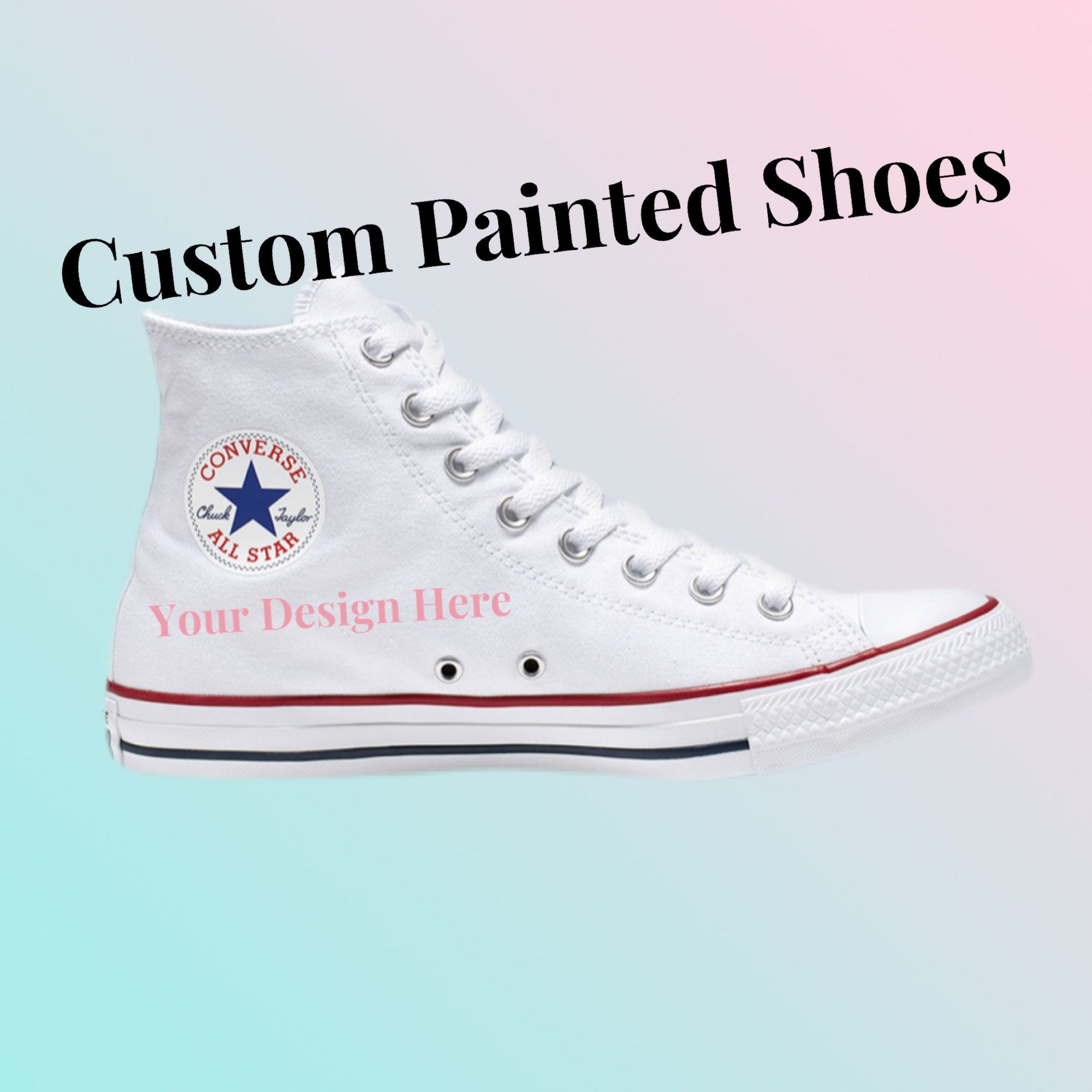 custom hand painted converse