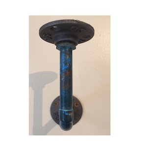 Rustic Shelf Brackets & Authentic With Aged Patina Copper and Brass