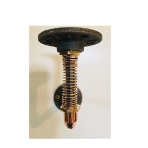 Victorian Industrial Steampunk Shelf Brackets Copper, Brass and Bronze Spring
