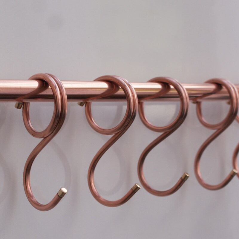 Copper Pan Rail - Etsy