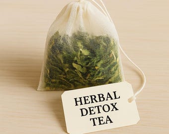 Herbal Cleanse Tea Blend – 30 Day Botanical Wellness Tea for Digestion & Daily Reset – Natural Loose Leaf Herbal Tea