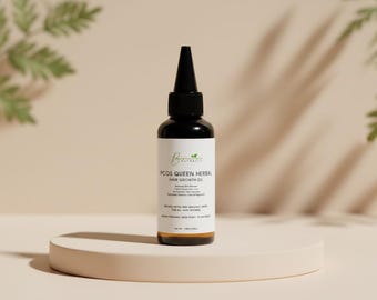 Botanical Scalp +Edge Oil for Thinning-Looking Hair | Castor Oil Blend for Fuller-Looking Hair & Hydrated Scalp | 50ml