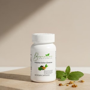 Capsule a base di erbe per la pulizia del colon / Supporto digestivo + Sollievo dalla stitichezza occasionale / Supporto naturale per l'intestino e l'intestino