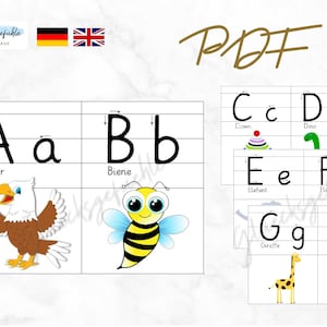 PDF initiële geluidsposter, initiële geluiden, tafel, dieren