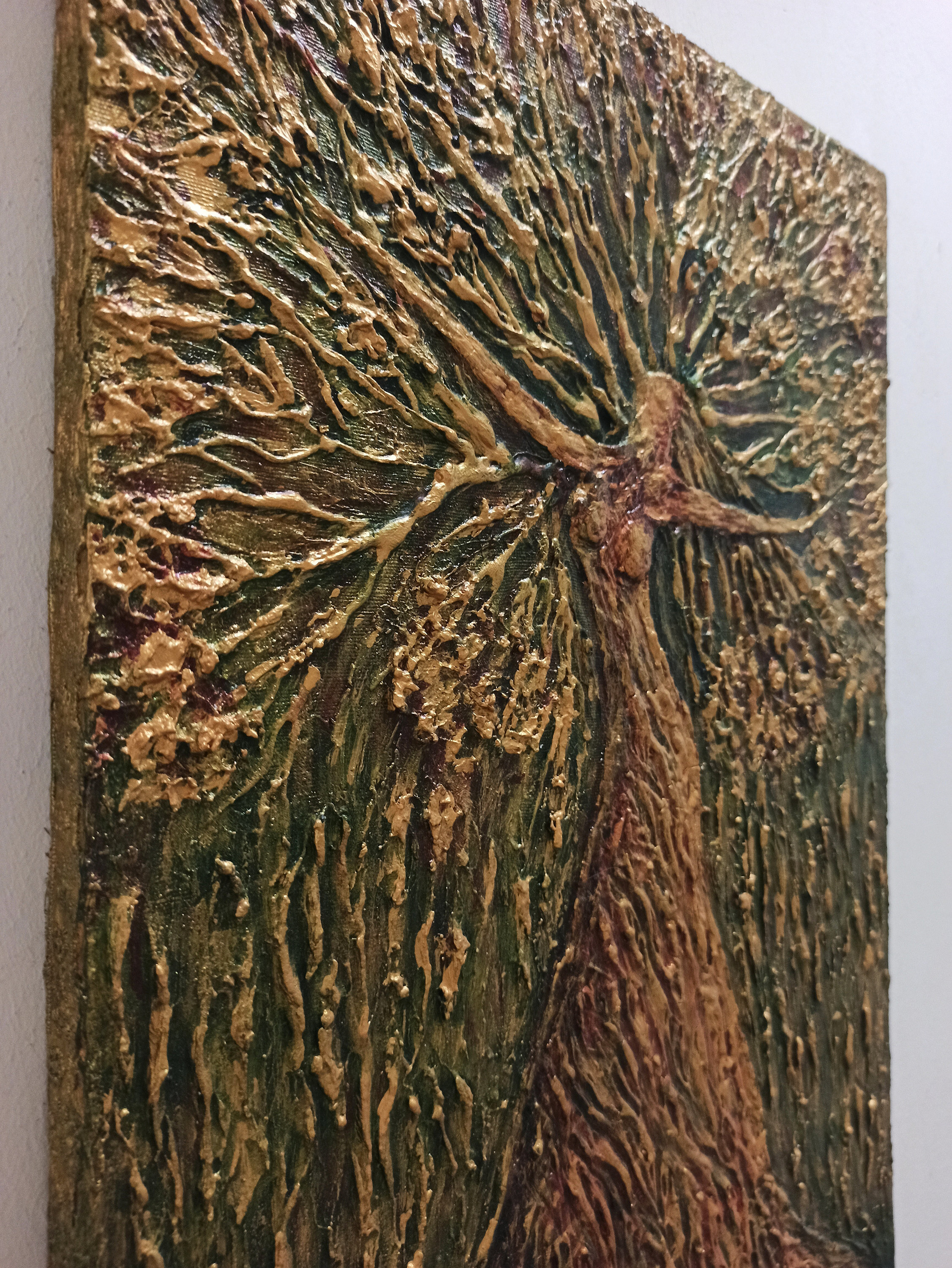 Tree of Life on Canvas Original Painting Acrylic Painting on - Etsy