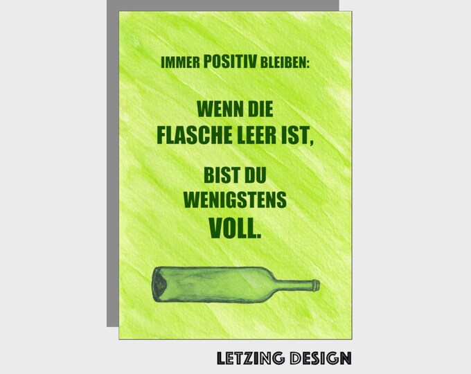 Kreative bunte lustige Tassen und Postkarten von LetzingDesign