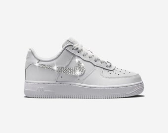 white air forces with diamonds