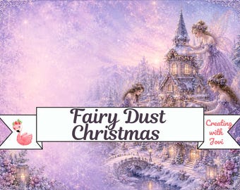 Weihnachts-Fairy-Journal-Set zum Ausdrucken, Weihnachtsfeen