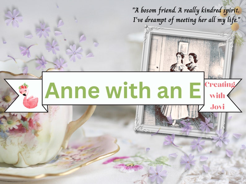 Anne With an E Scrapbook Pack, Anne of Green Gables Junk Journal Kit ...
