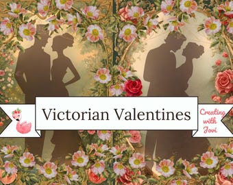 Victorian Valentine's Day Ephemera: Junk Journal & Scrapbook Printables (Digital Download
