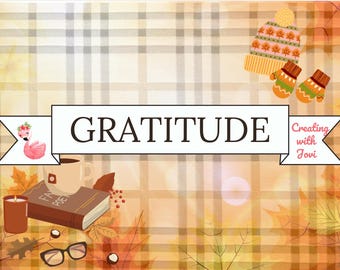 Herbstliches Journal-Druckset: Herbstliches Scrapbook-Papierpaket (Digitaler Download)
